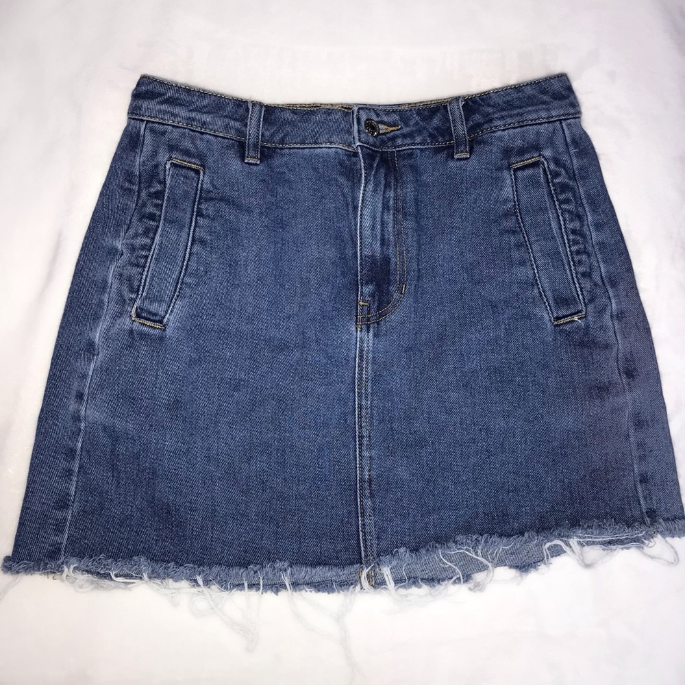 Blue Jean skirt from PacSun